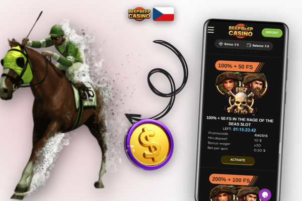 Beep Beep Casino bonus za akumulátor – násobiče výhry na sázkovém tiketu
