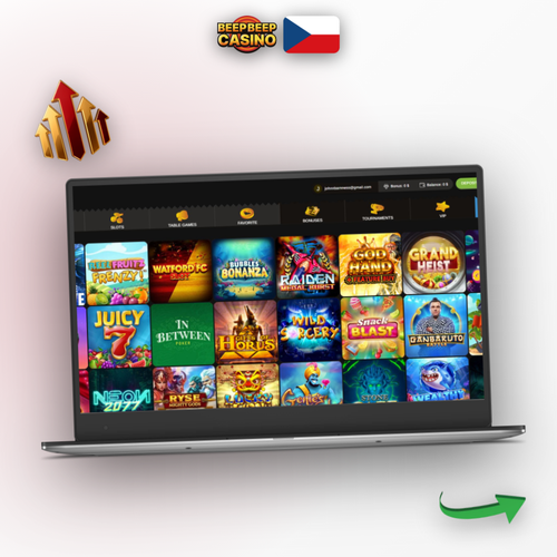 Beep Beep Casino na počítači — otevřený desktopový klient s herní knihovnou na ploše