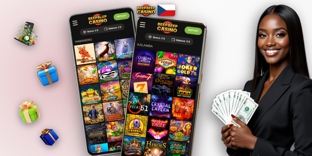 Stažení Beep Beep Casino aplikace – přehled slotů, živého kasina a sázek