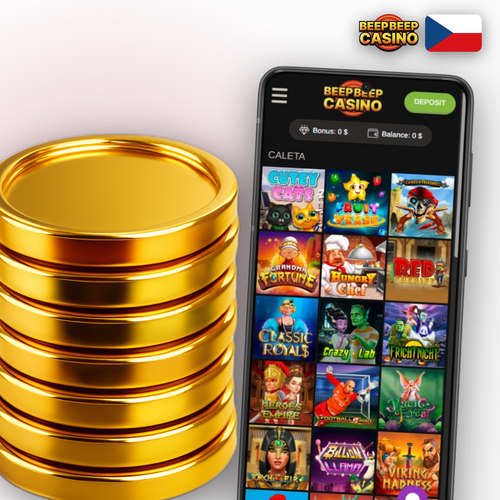 Beep Beep Casino VIP klub – elegantní banner s diamantovým odznakem na tmavém pozadí