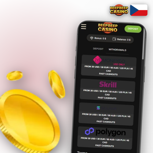Beep Beep Casino výběr peněz na mobilu – karty, e-peněženky a kryptoměny na dosah prstu